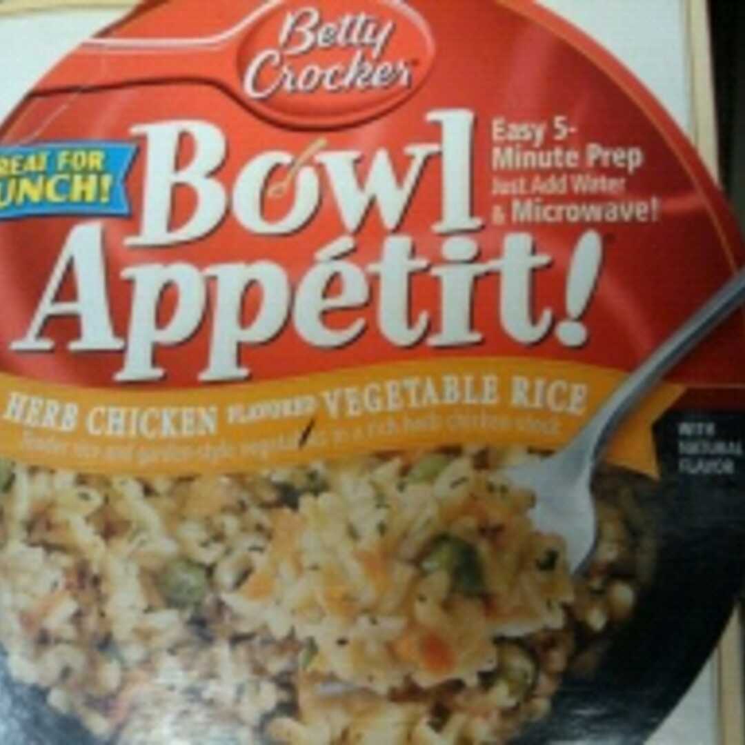 Betty Crocker Bowl Appetit! Herb Chicken Vegetable Rice
