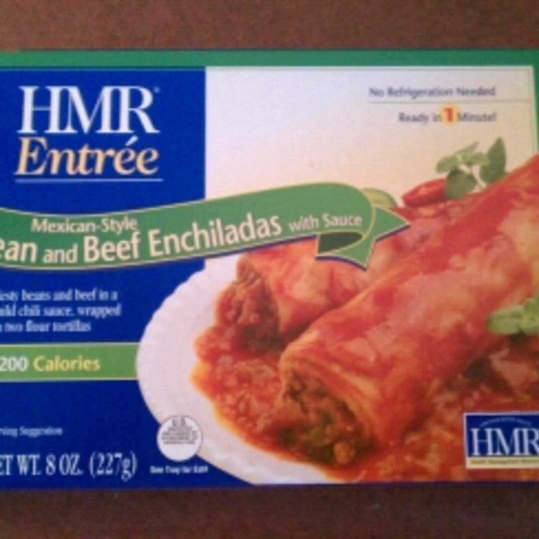 HMR Mexican-Style Bean & Beef Enchiladas with Sauce