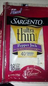 Sargento Ultra Thin Pepper Jack Cheese
