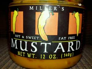 Miller's Hot & Sweet Mustard