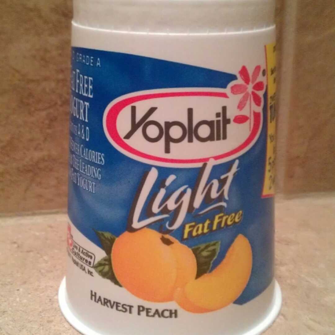 Yoplait Light Fat Free Yogurt - Harvest Peach (6 oz)