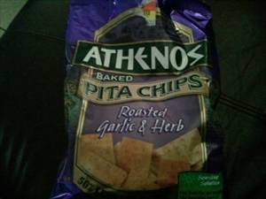 Athenos Baked Pita Chips - Roasted Garlic & Herb