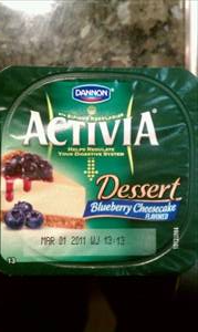 Dannon Activia Dessert Blueberry Cheesecake