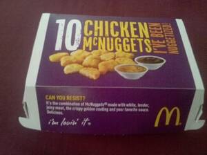 McDonald's 10 Piece Chicken McNuggets