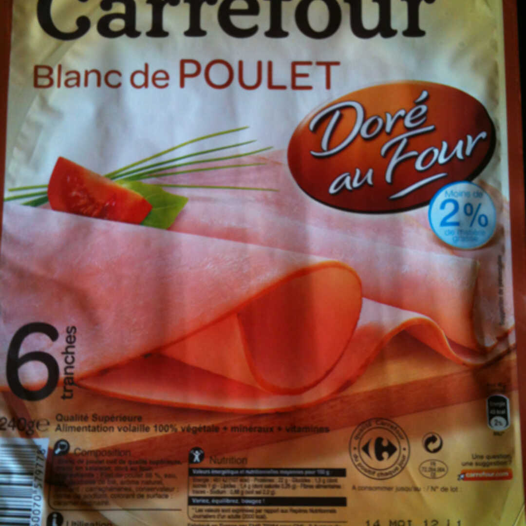Carrefour Blanc de Poulet Doré au Four
