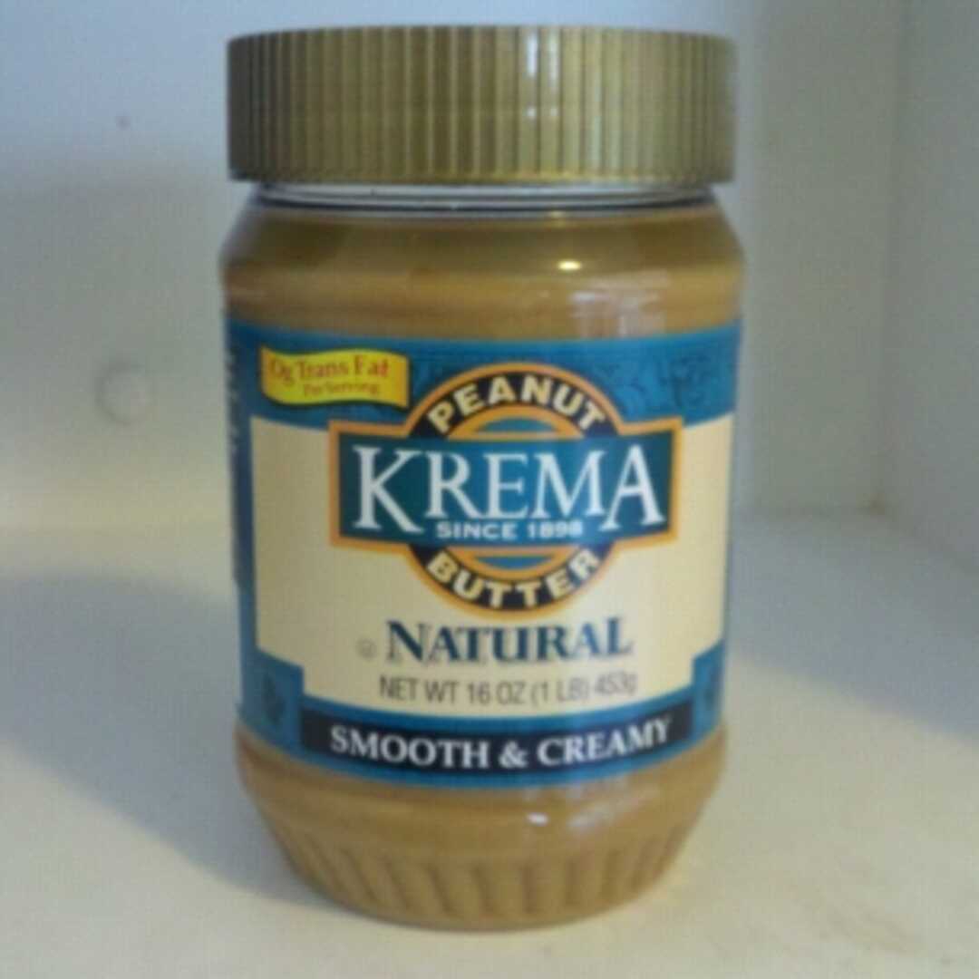 Krema Natural Smooth & Creamy Peanut Butter