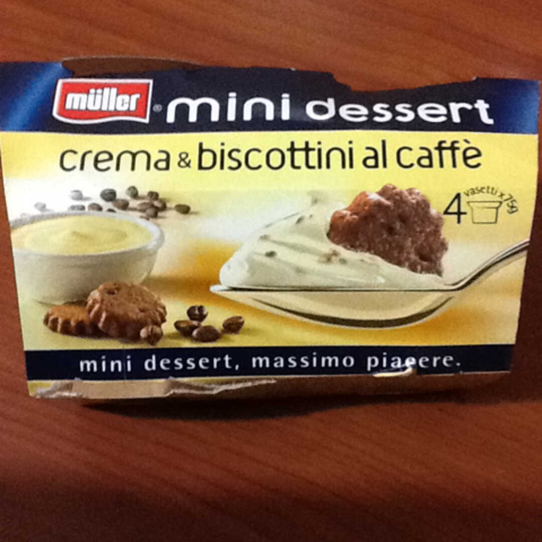 Muller Mini Crema e Biscottini al Caffè