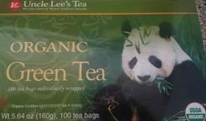 Uncle Lee's Tea Organic Green Tea