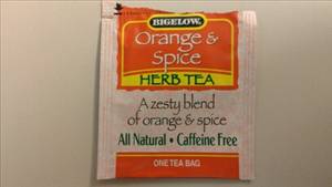 Bigelow Tea Orange & Spice All Natural Caffeine Free Herb Tea Bags