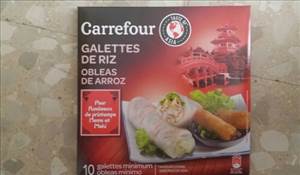 Carrefour Obleas de Arroz