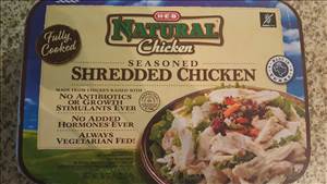 HEB Natural Seasoned Shredded Chicken