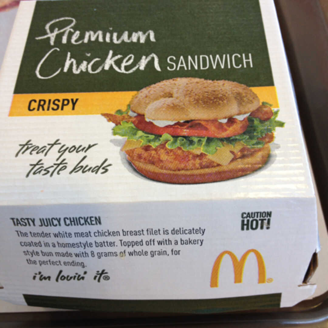 McDonald's Premium Crispy Chicken Classic Sandwich