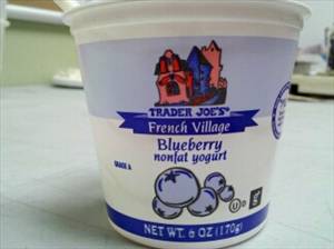 Trader Joe's Nonfat Blueberry Yogurt