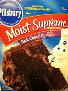 Pillsbury Moist Supreme Dark Chocolate Cake Mix