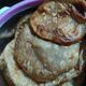 Fried Whole Wheat Puri or Poori Bread (Indian Puffed Bread)