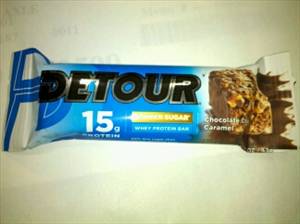 Detour Lower Sugar Whey Protein Bar - Chocolate Chip Caramel
