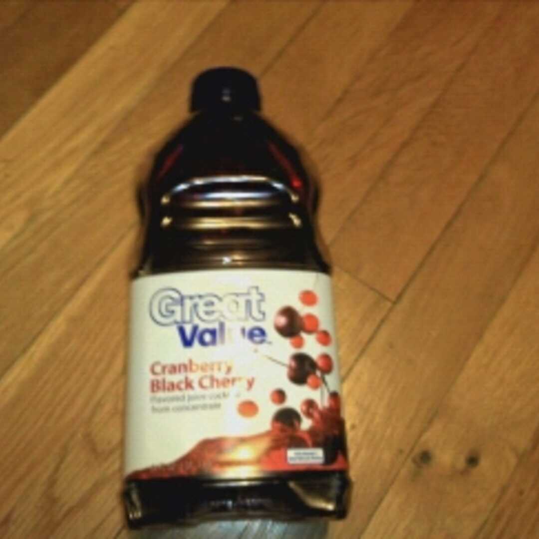 Great Value Cranberry Black Cherry Juice Cocktail
