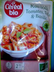 Céréal Bio Raviolis Tofu, Tomates, Basilic