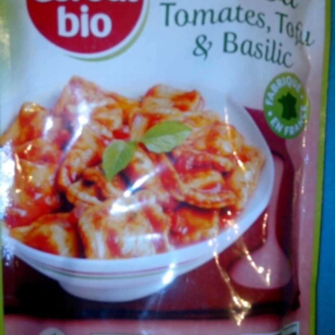 Céréal Bio Raviolis Tofu, Tomates, Basilic