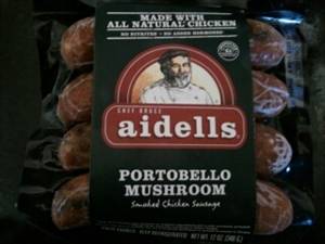 Aidells Portobello Mushroom Smoked Chicken & Turkey Sausage