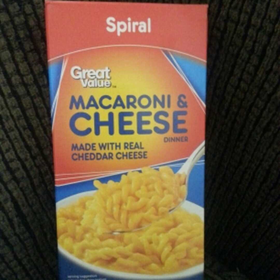 Great Value Spiral Macaroni & Cheese Dinner