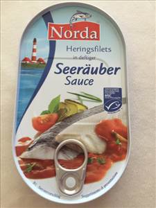 Norda Heringsfilets in Deftiger Seeräuber Sauce