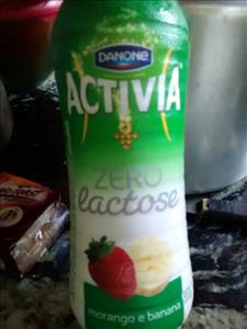 Activia Zero Lactose Morango e Banana
