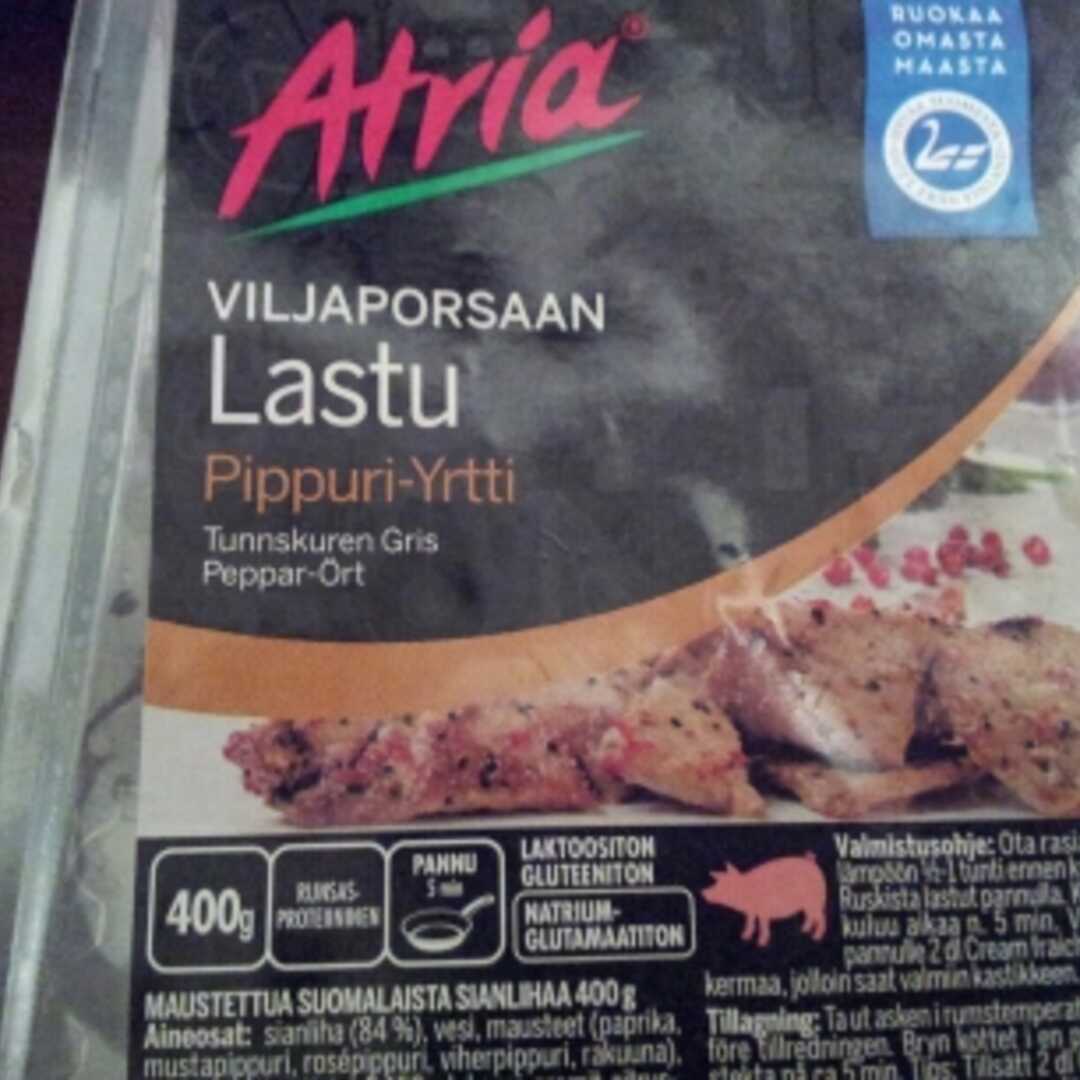 Atria Viljaporsaan Lastu, Pippuri-Yrtti