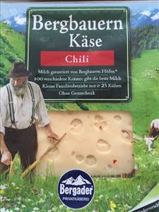 Bergader Bergbauern Käse Chili