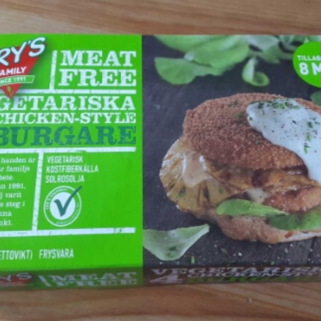 Fry's Vegetariska Chicken-Style Burgare
