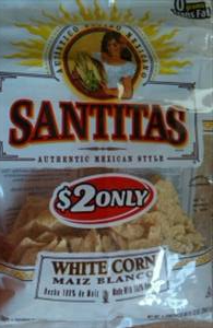 Santitas White Corn Tortilla Chips
