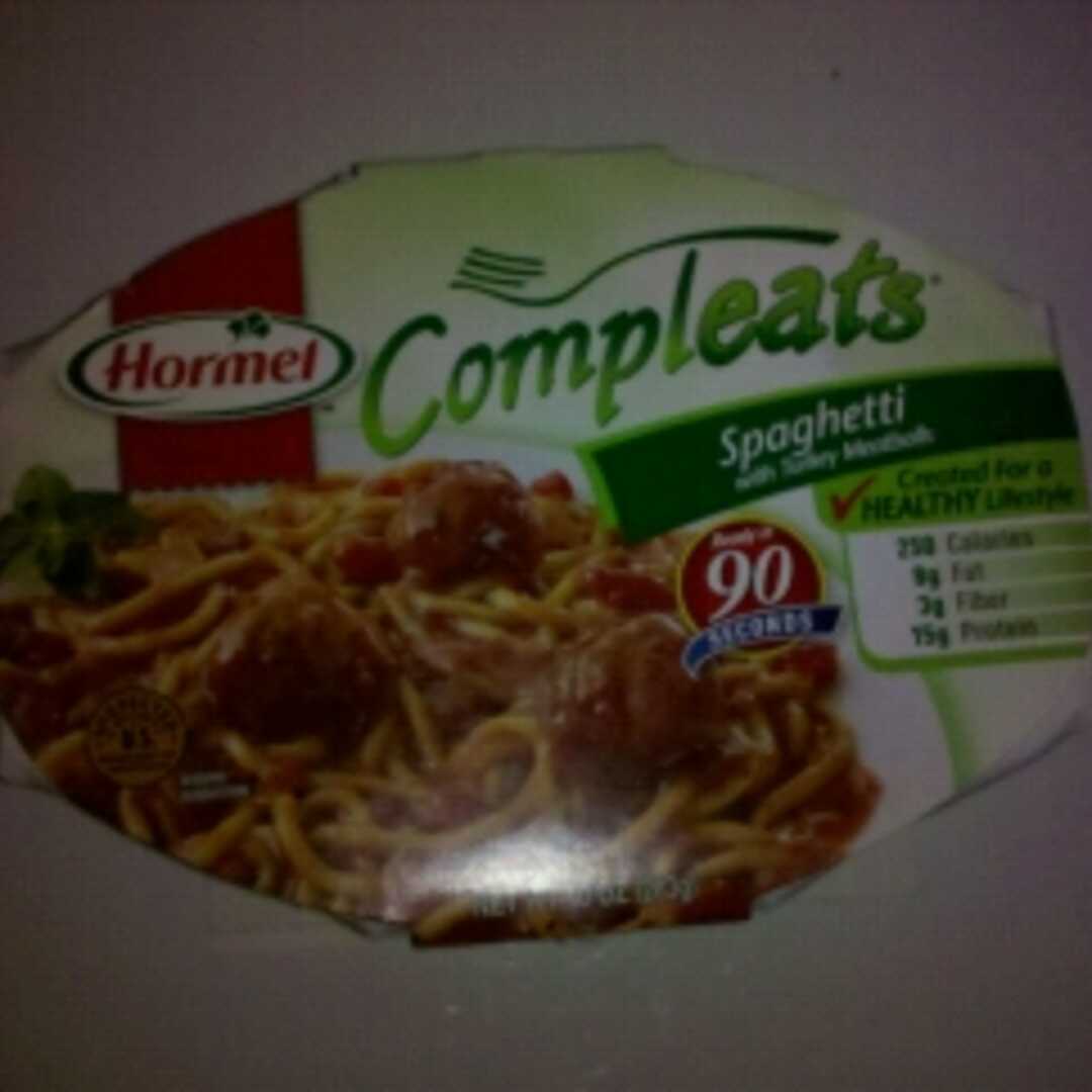 Hormel Compleats Spaghetti with Turkey Meatballs