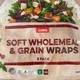 Coles Wholemeal & Grain Soft Wraps