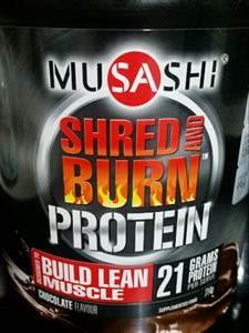 Musashi Shred & Burn Protein