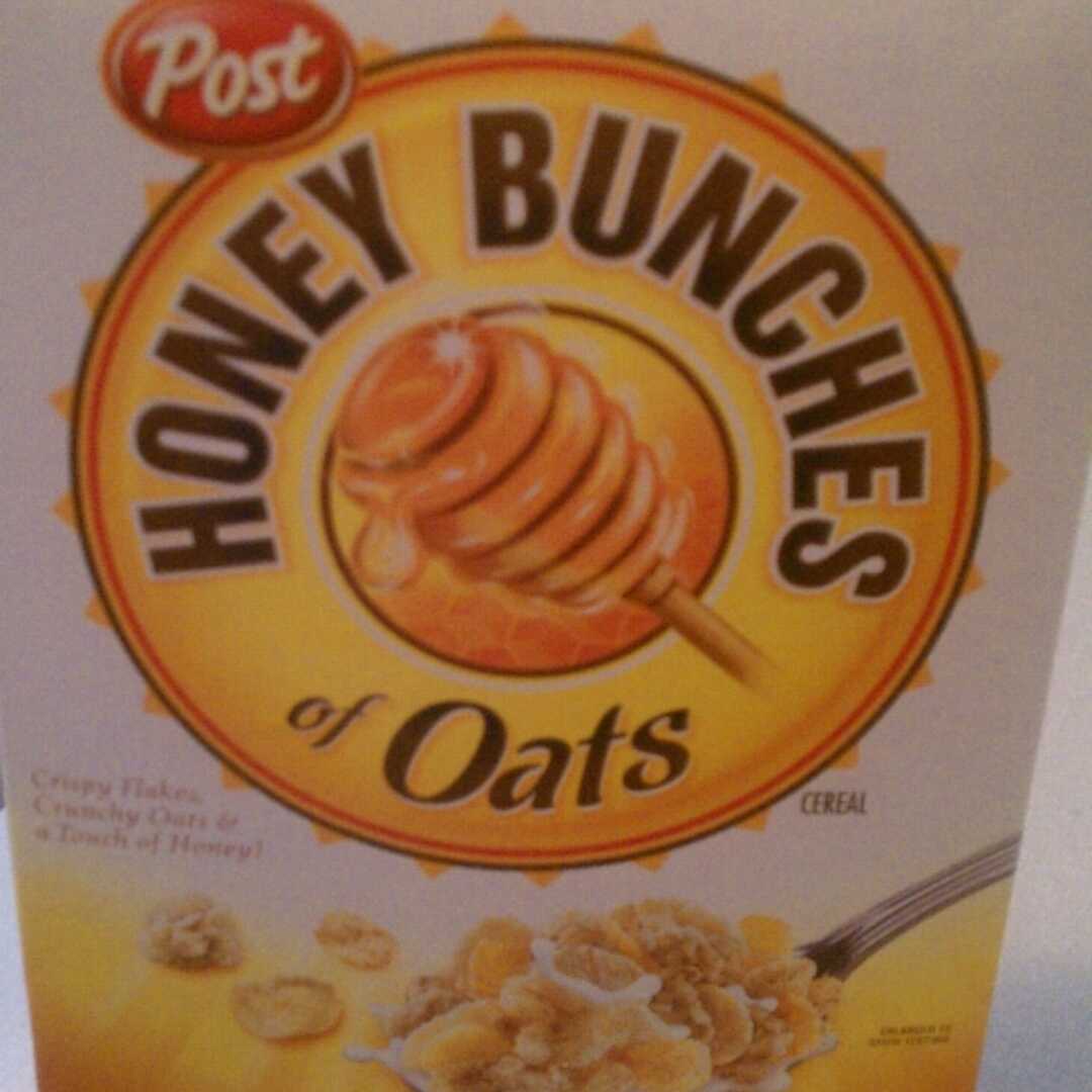 Post Just Bunches Honey Roasted Honey Bunches of Oats Cereal