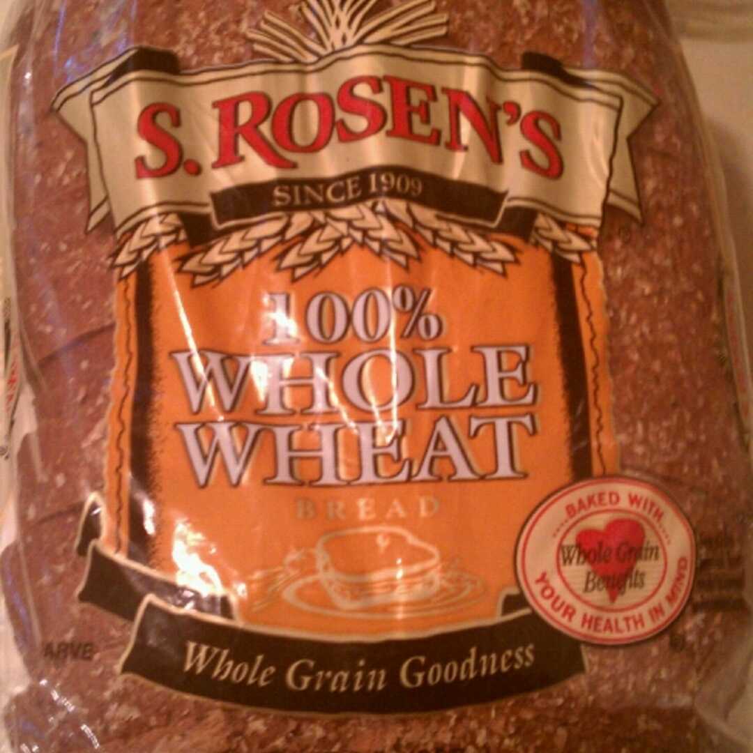 S. Rosen's 100% Whole Wheat Bread