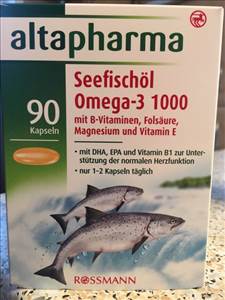 Altapharma Seefischöl Omega-3 1000