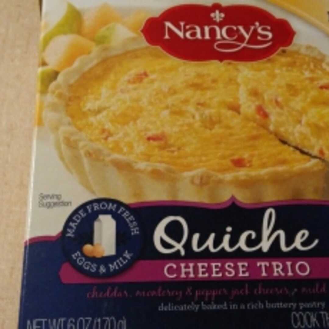 Nancy's Cheese Trio Quiche