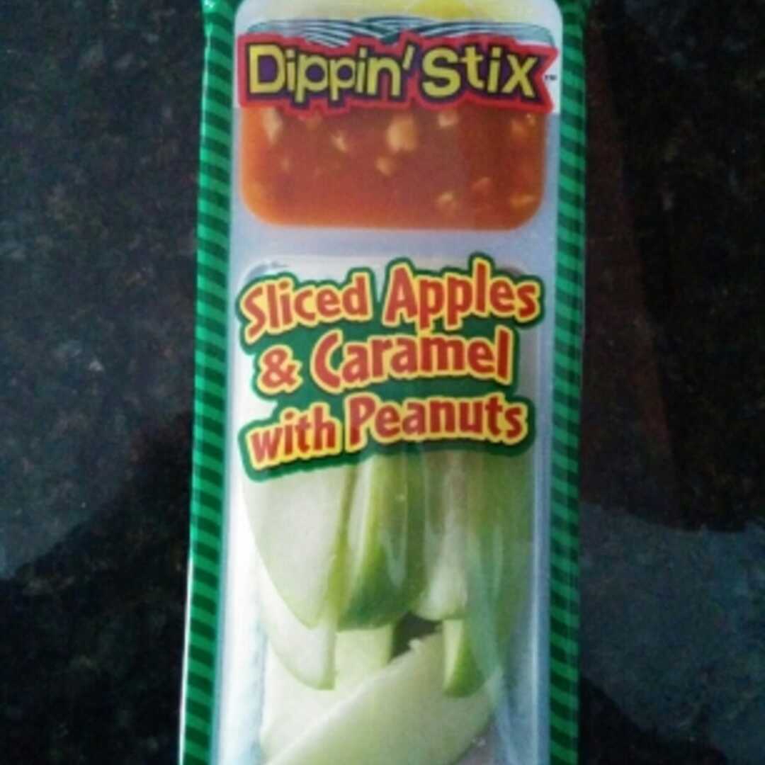 Reichel Foods Sliced Apples and Caramel with Peanuts Dippin' Stix