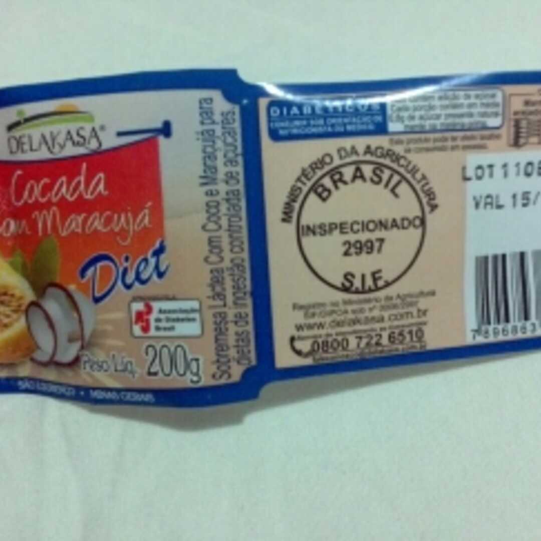 Delakasa Cocada com Maracujá Diet
