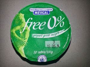 Mevgal Yogurt Greco Magro Free 0%