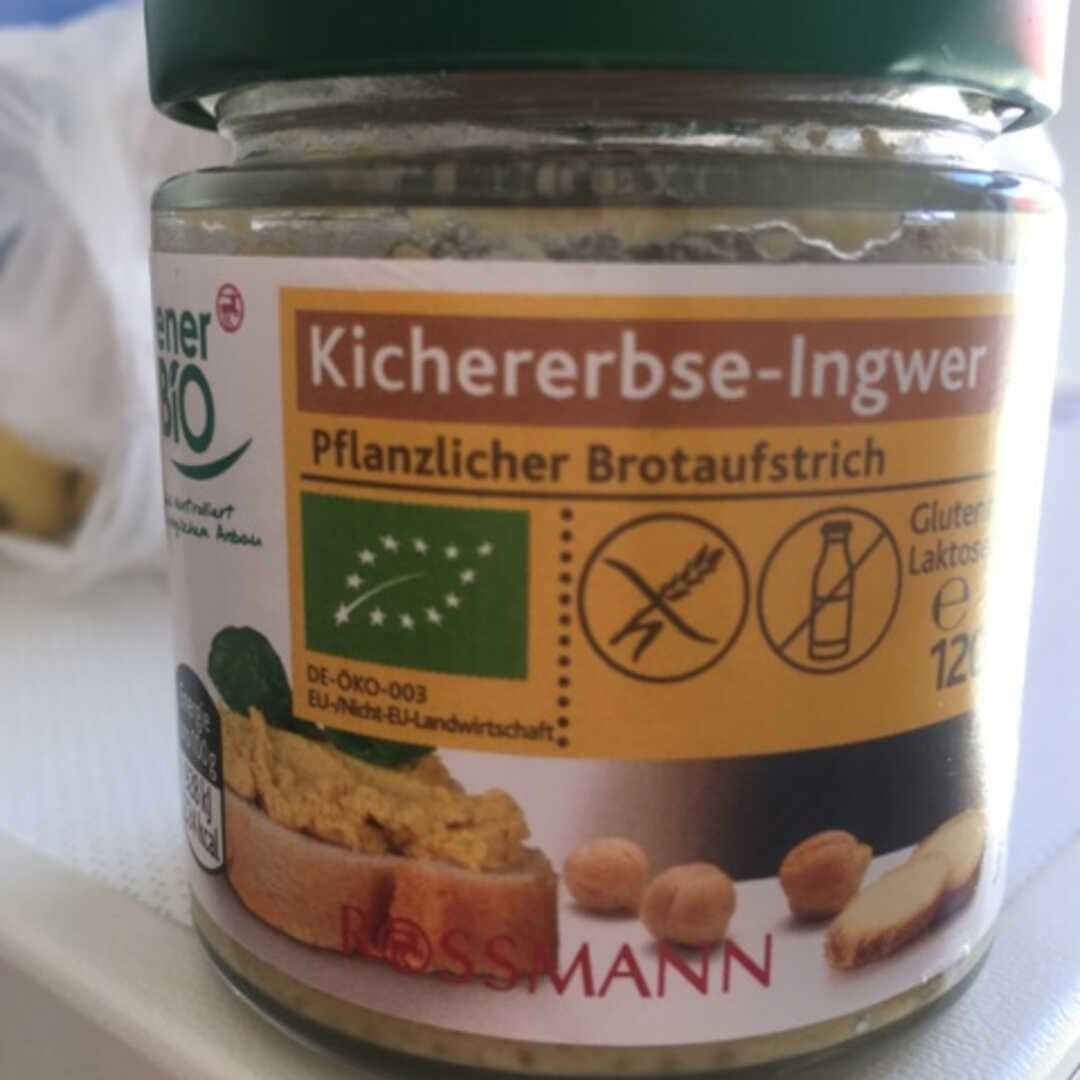 Ener Bio Softer Brotaufstrich Kichererbse-Ingwer