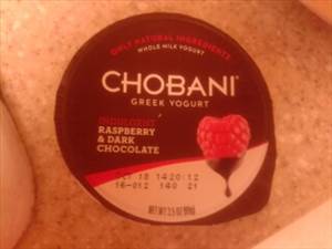 Chobani Greek Yogurt Bite Raspberry with Dark Chocolate Chips