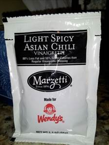 Wendy's Light Spicy Asian Chili Vinaigrette