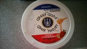 The Greek Gods Honey Strawberry Greek Yogurt