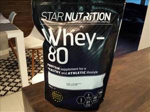 Star Nutrition Whey-80 Vanilla