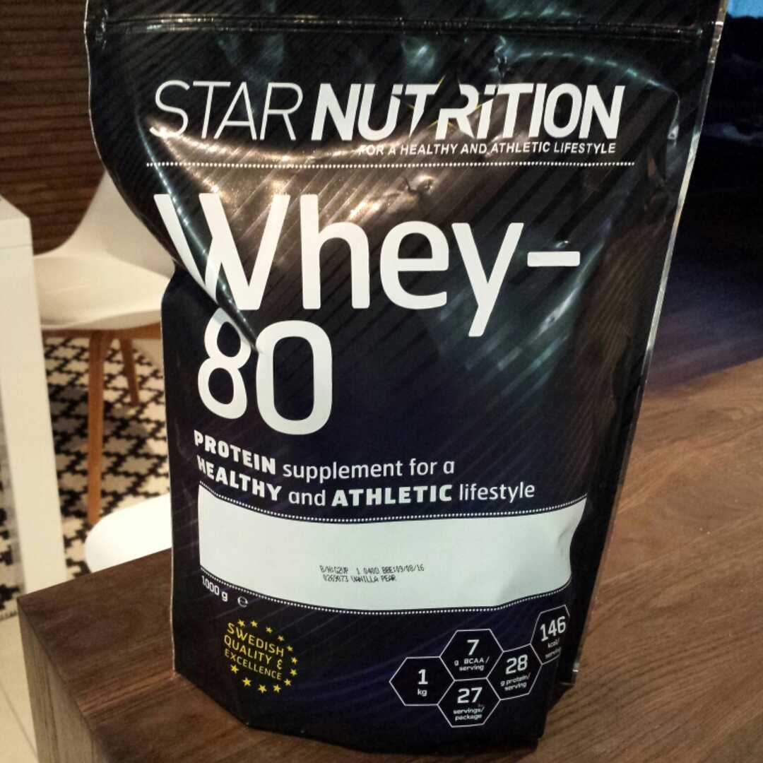 Star Nutrition Whey-80 Vanilla