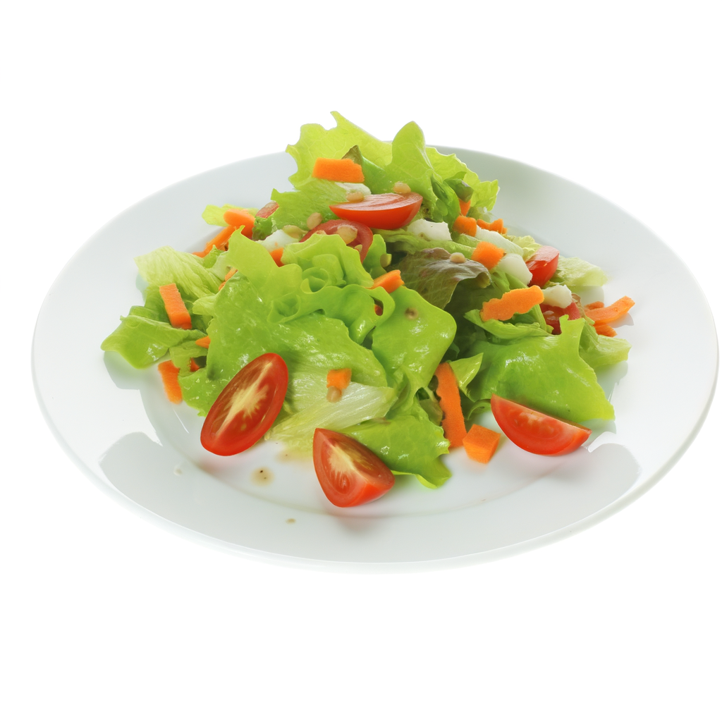 Lettuce Salad with Assorted Vegetables image