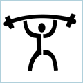 Fitness (Gewichten) (Matig)