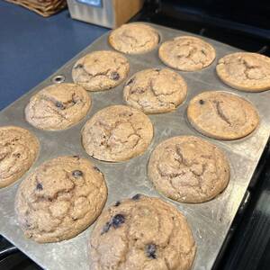 Kodiak Blueberry Yogurt Muffins